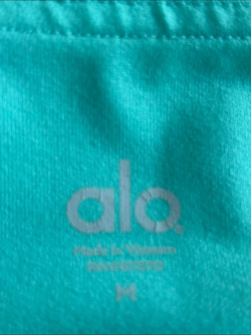 Alo teal Capri Leggings - Picture 3 of 7